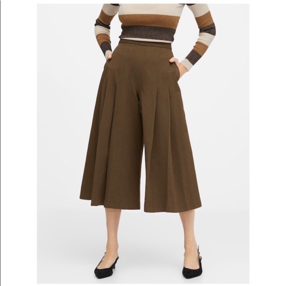 Banana Republic Brown High Rise Culottes